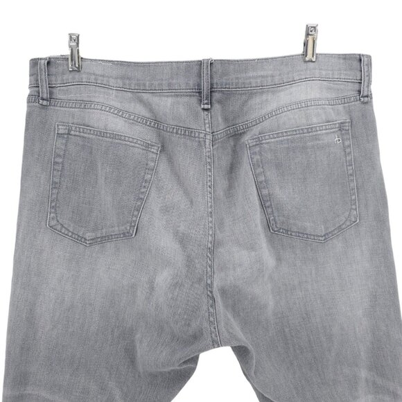 RAG & BONE Men's Jeans Fit 1 Skinny Asher Gray Cotton Blend Stretch Size 38x32 - Picture 4 of 9